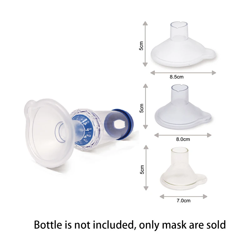 Disposable Anesthesia Mask Aerosol Inhaler Spacer Chamber Veterinary Animals Aerosol Chamber Mask for Pet Asthma