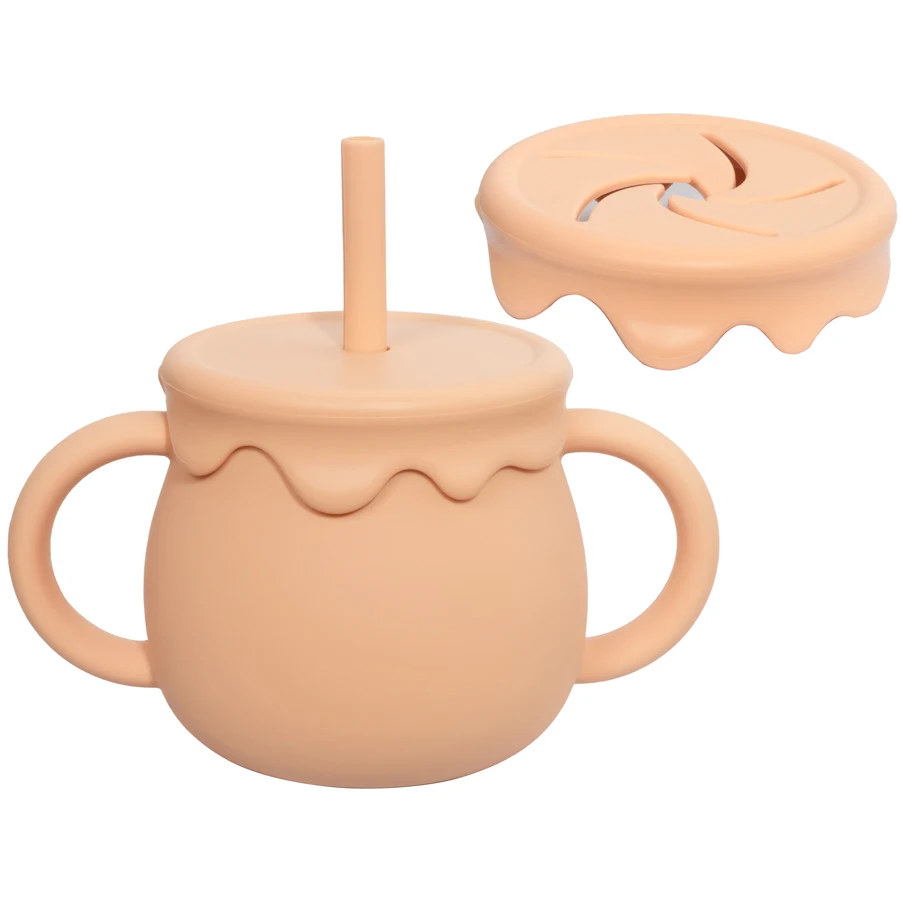 Baby Feeding & Storage Snack Cup | Portable Dual-Purpose Cup for Infants | Newborn Essentials