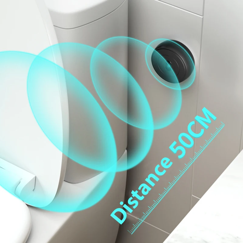 Contactless Toilet Automatic Flush Sensor Home Defecation Sensor Flush Human Body Away From Seat Toilet Accessory toilet automatic flusher