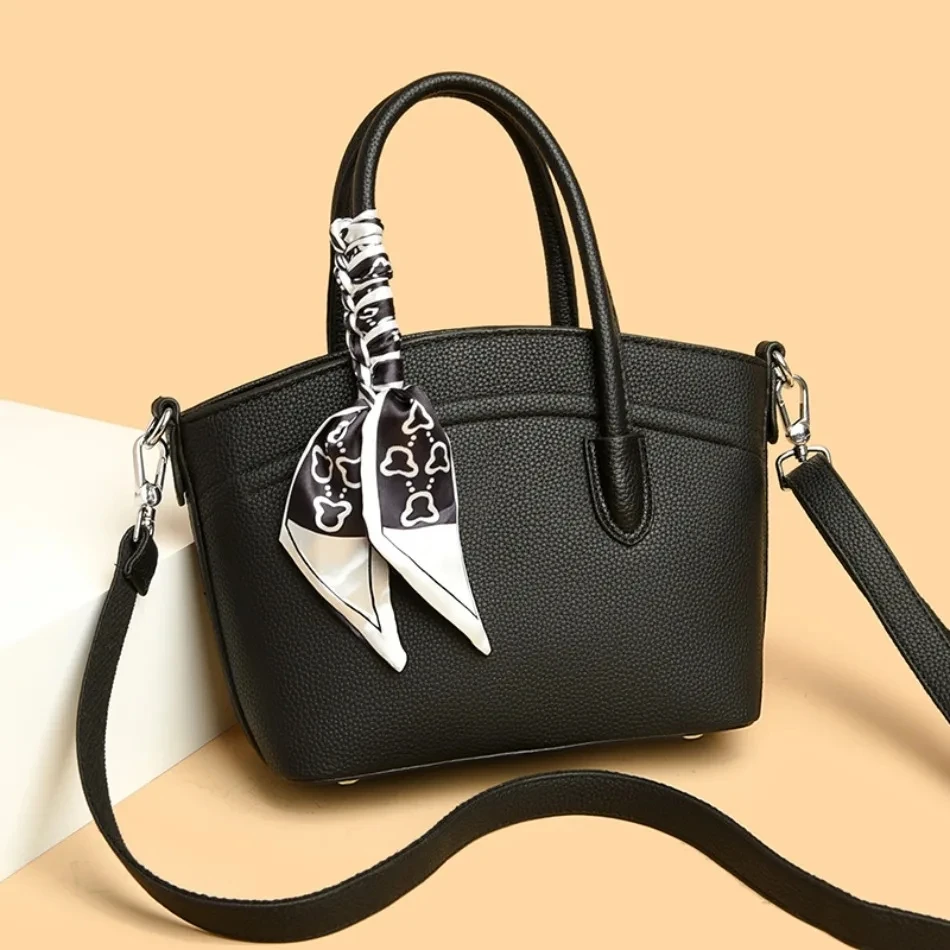 

Fashion Ribbons Handbags Women Casual Crossbody Handbag High Quality Leather Shoulder Messenger Bags for Women 2024 Designer Sac