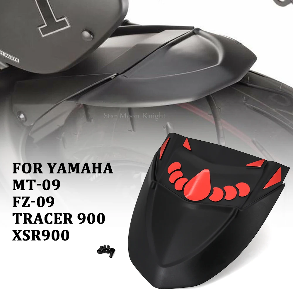 

MT09 Tracer900 Motorcycle Rear Fender Mudguard Extender Extension Refit For YAMAHA MT-09 FZ-09 FZ09 Tracer 900 XSR900 XSR 900