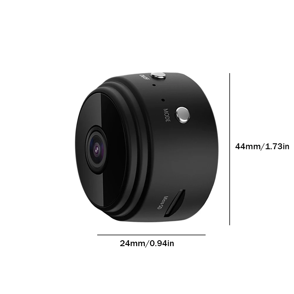 Voice Video Recorder HD 1080p Security Monitoring Camera Night Vision USB Rechargeable Remote Viewing Strong Magnetic Smart Home 6