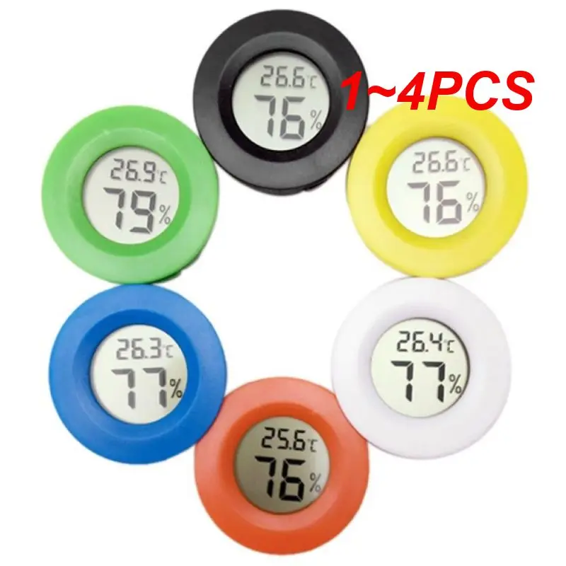 

1~4PCS Humidity Meter Detector Electronic Thermometer Mini Digital Kitchen Thermometer Home Supplies Thermometer Hygrometer