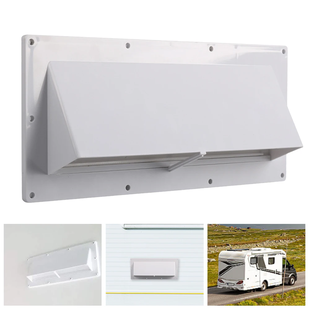 Caravan Motorhome Trailer Side Air Vent White Ventilation Exhaust Fan