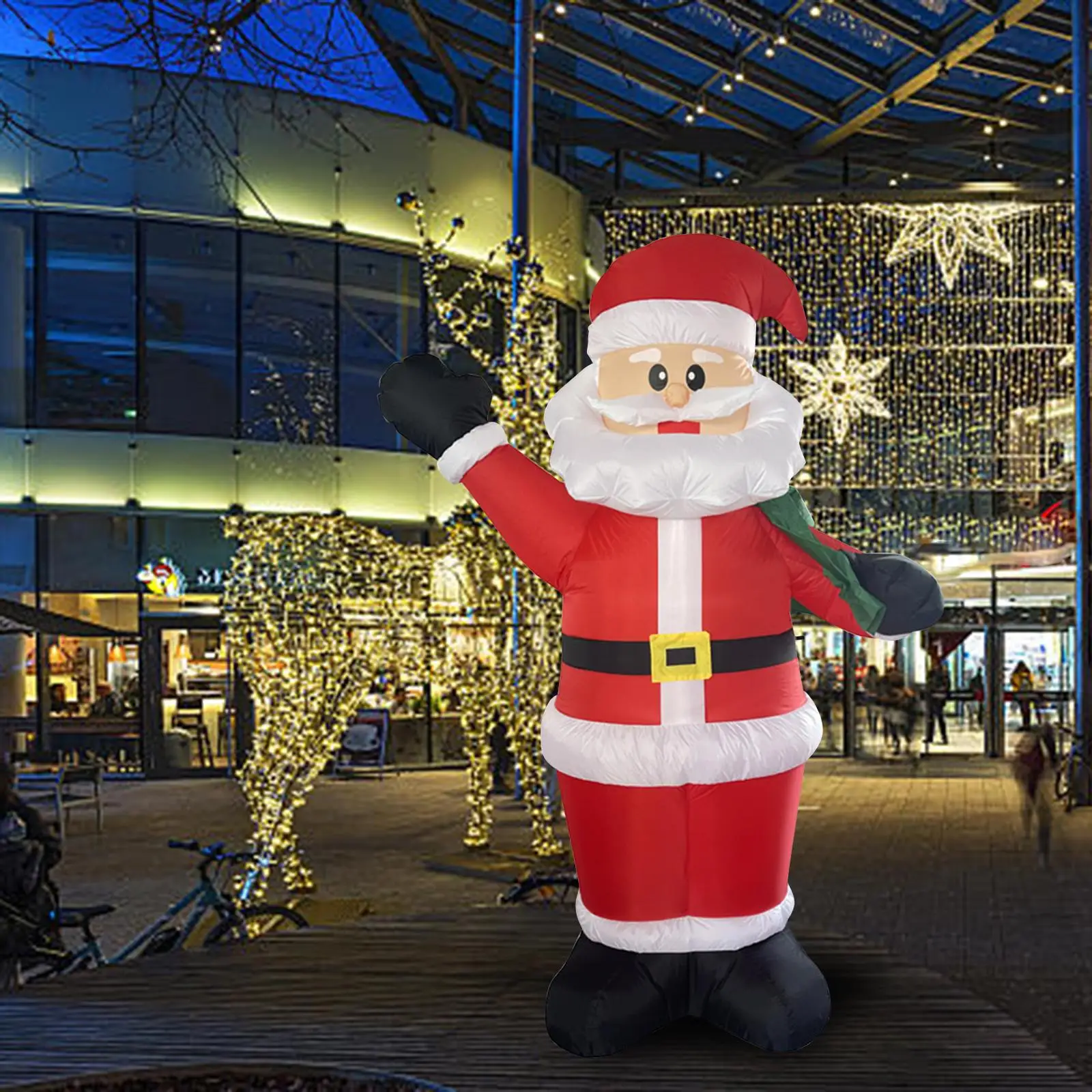 

Inflatable Santa Toys 180cm Inflatable Welcome Arches Pocket Blow for Yard