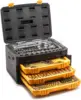 243 Piece Mechanics Tool Set in 3 Drawer Storage Box | 12 Point 5