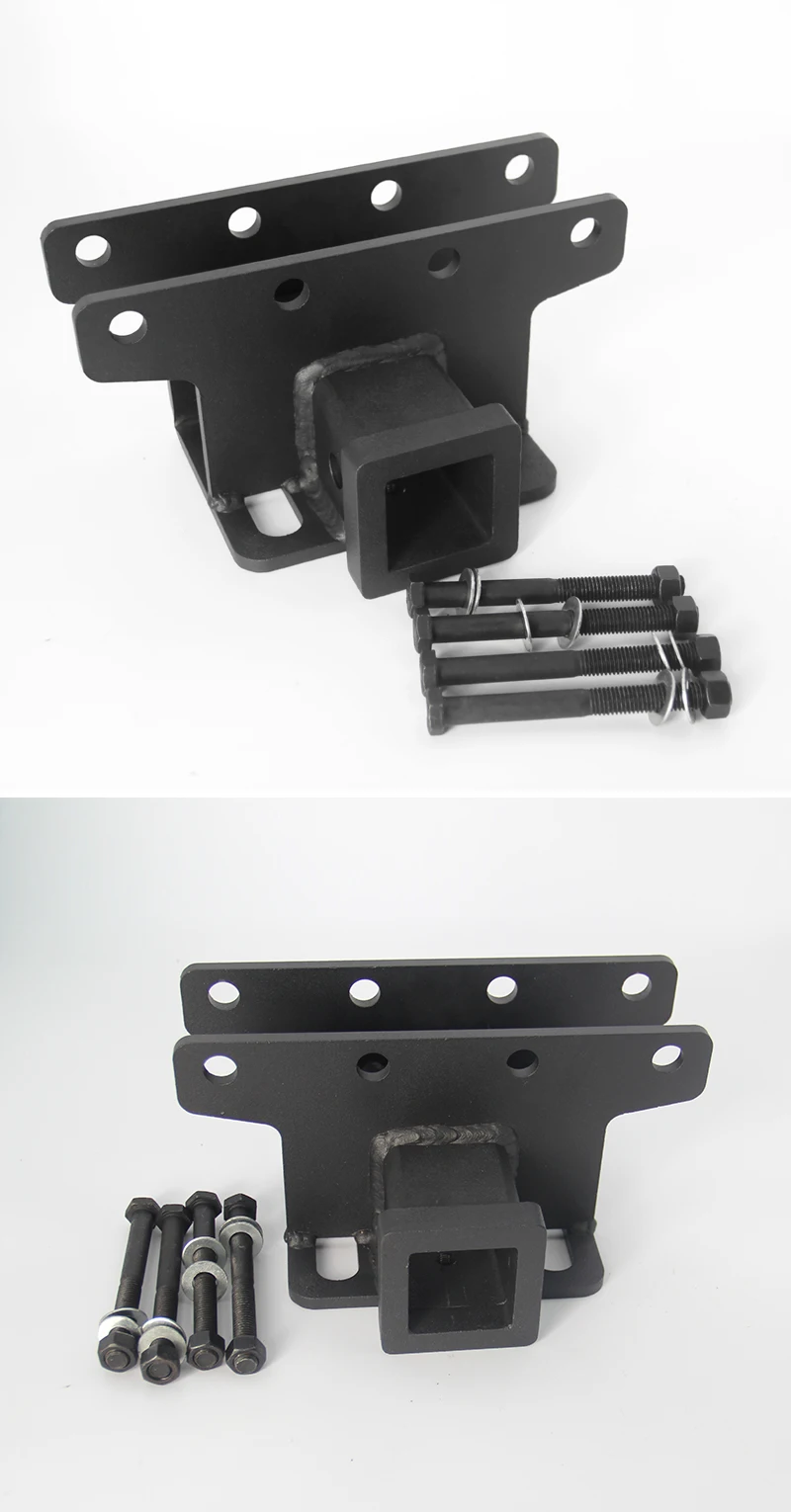 Auto-Heckstoßstangen-Installation der quadratischen Mundbasis. Bessere Anpassung an Anhängerhakenausrüstung für Jeep Gladiator JT 2019–2023 – Detail 9