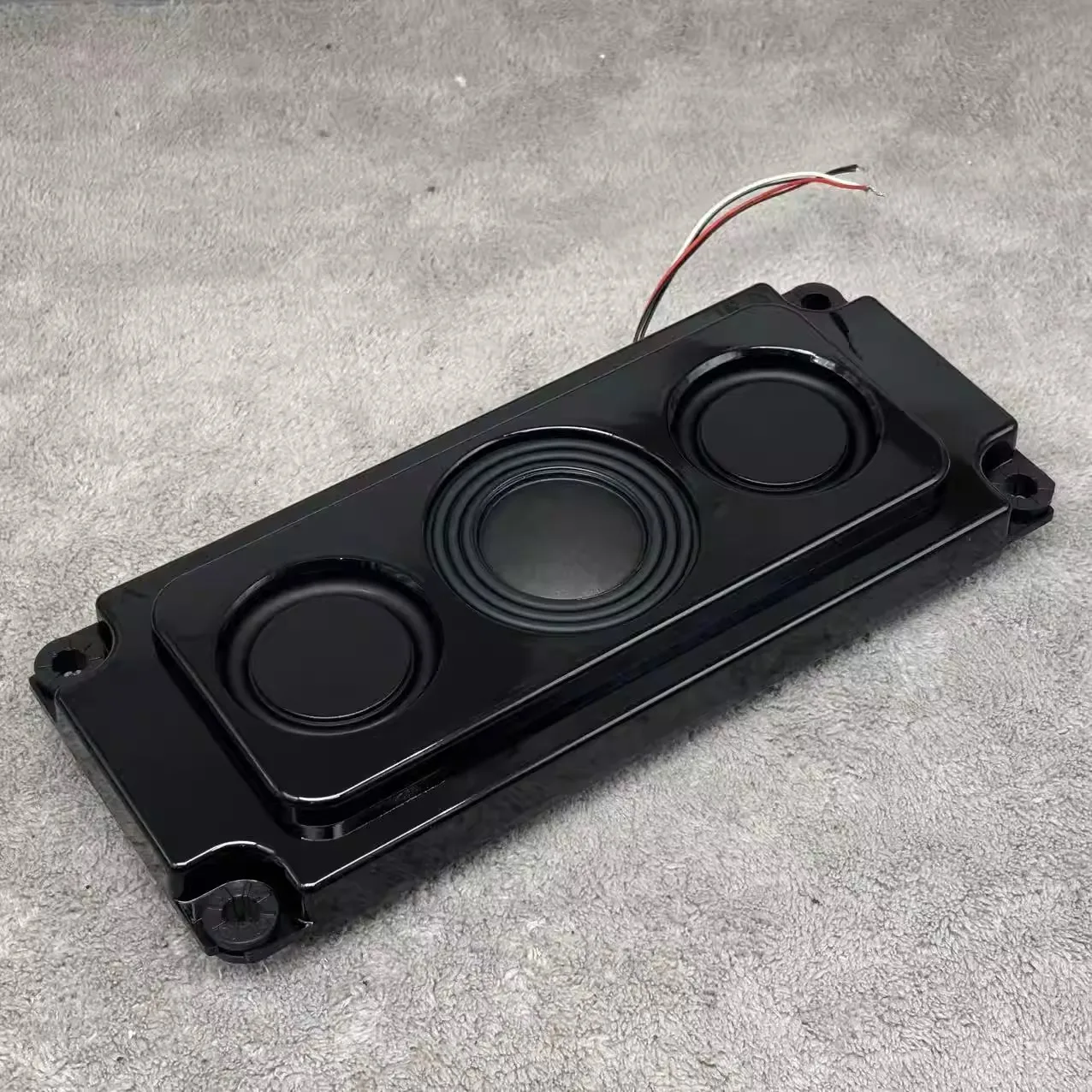 1PC GHXAMP 3 Inch Dual Voice Coil Subwoofer with 4 Passive Bass Radiators – Heavy Bass Passive Subwoofer Speaker Enclosure