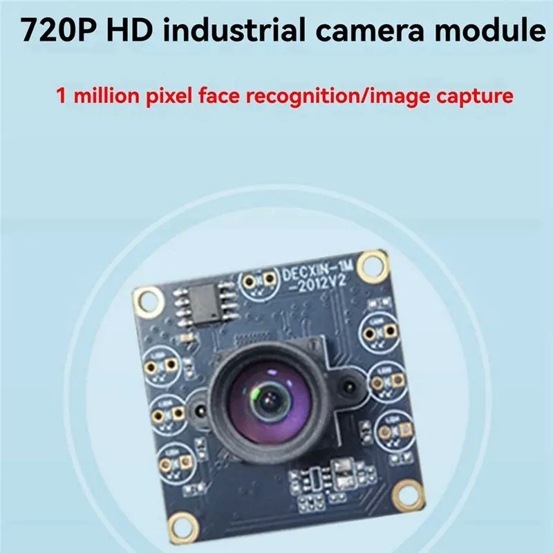 YOC-100도 카메라 모듈 1MP OV9732 1280X720 USB 무료 드라이버 수동 초점(1미터 USB 케이블 포함) Forwinxp/7/8 2개