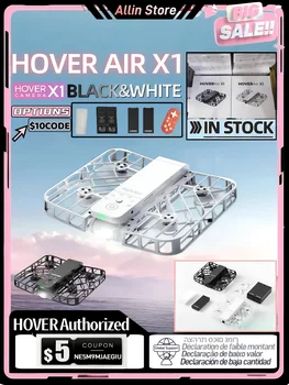 Hover X1 Camera, Telecamera Volante Rivoluzionaria HOVER Air X1, Ultra-Leggera 125g, Pieghevole e Portatile, Scatti Avanzati Sbloccati, Vista Panoramica