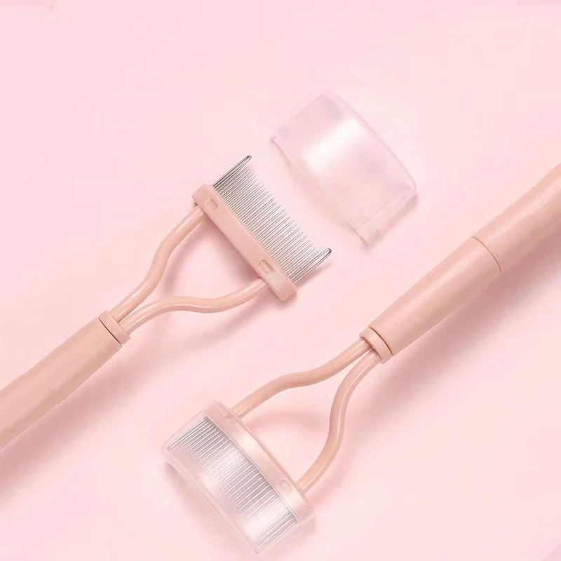 1pcs Eyelash Curl Beauty Makeup Comb Eyelash Separator Foldable Metal Mascara Brush WOMEN'S Eye Black Curl Beauty Makeup Tool eyelashes brush comb