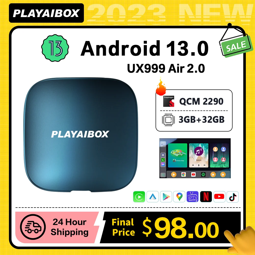 最大71%OFFクーポン PORMIDO ポーミド AIAUTO6Pro CarPlay AI Box 2023