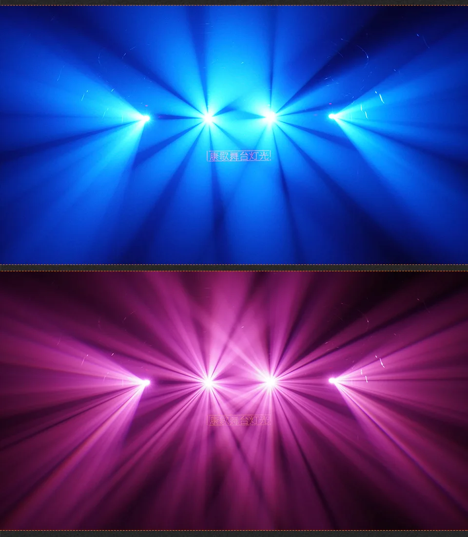 LED Mini DMX 100W Moving Head Beam Light DJ Party Bar 8 Pattern Lighting Stage P