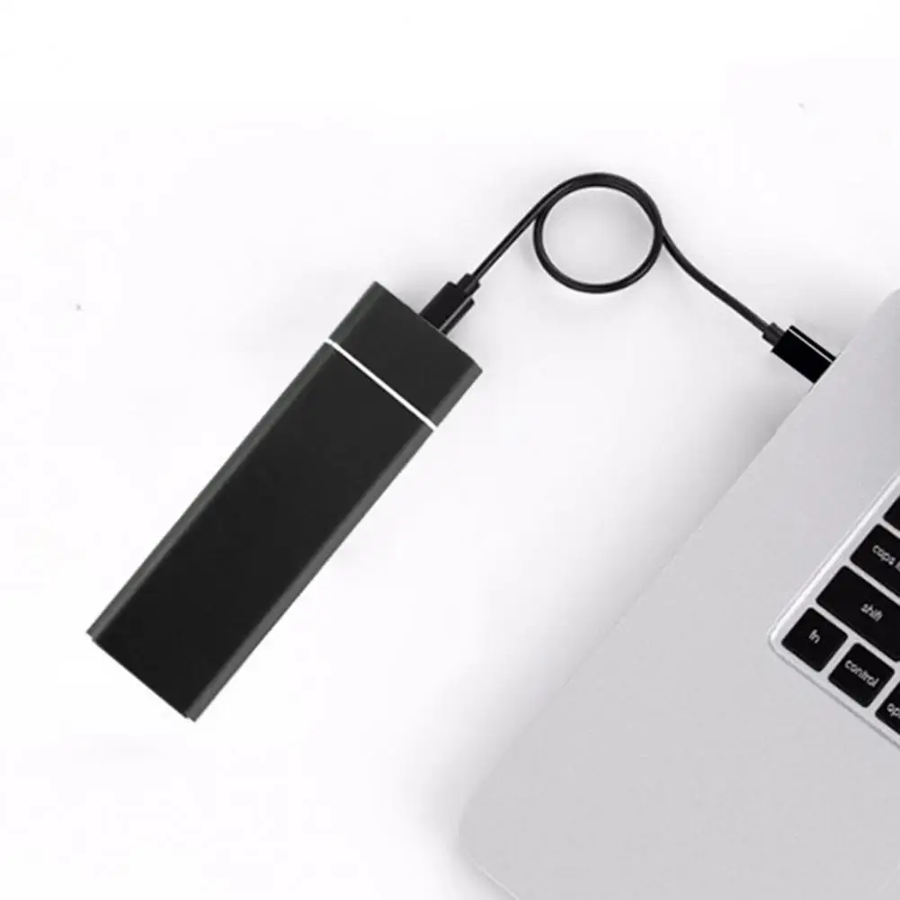 

Compact Hard Disk Box Lightweight Good Heat Dissipation Aluminium Alloy Hard Disk Case Home Accessory