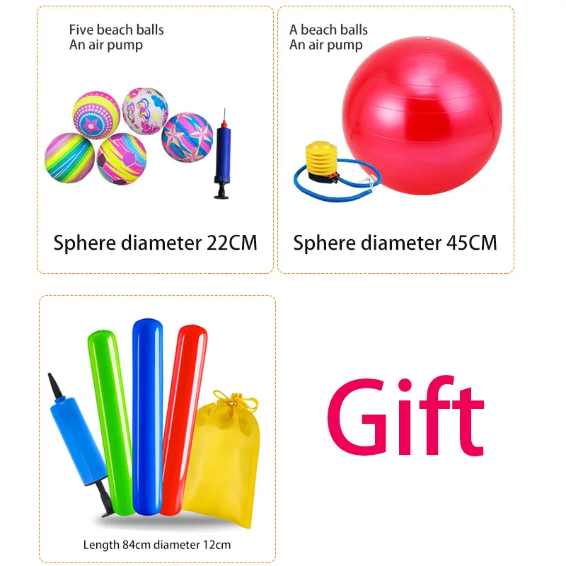 Groundhog Rainbow Umbrella Kindergarten Children's Games Sports Activities Props Outdoor