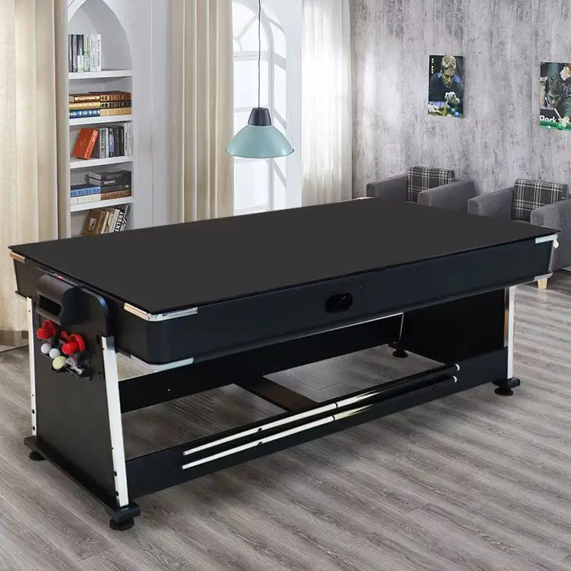 High Quality 4 1 Pool Table 8ft 9ft Multi-Functional Game Table Home Snooker 8ft 9ft 4 1 Pool Factory Plastic