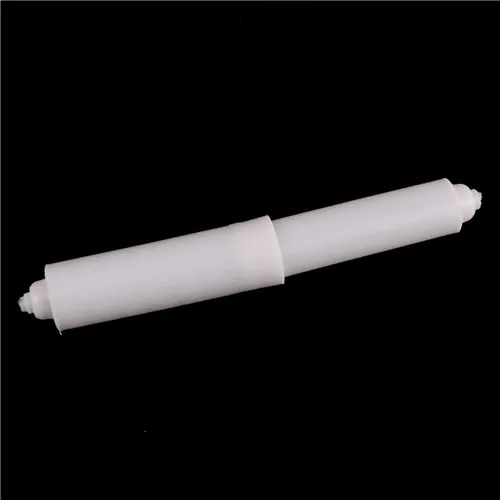 1PC Plastic Paper Adjustable Rod Holder Tube Bathroom Toilet Roll Paper Tube 4