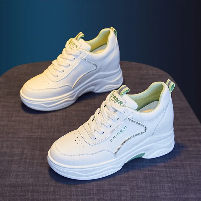 ★新品★que shoes プレーン★Sサイズ Fujin 8cm Heels Sneakers Women | Women's Platform Sneakers