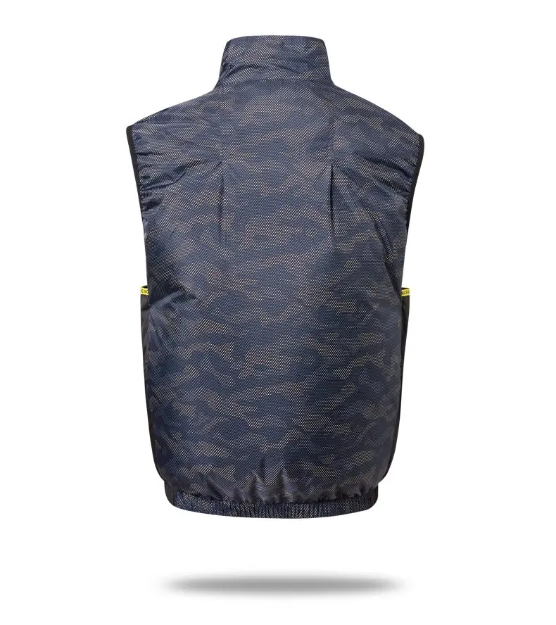 Kühlende Ventilator-Klimaanlagenweste, leichte Sonnenschutz-Windbreaker-Weste, Outdoor-Sport-Angel-Arbeitsjacke für Herren und Damen – Detail 17
