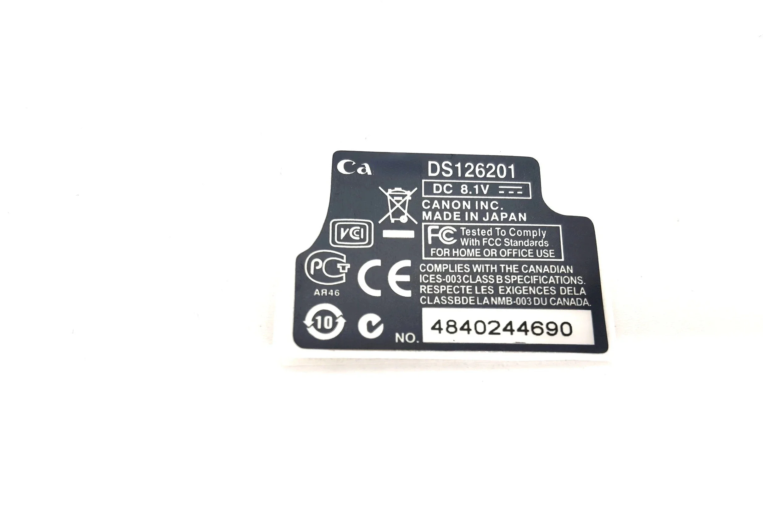 캐논 5D2 5D4 하단 라벨 용지 본체 번호 용지, 카메라 번호 용지, 카메라 디지털 스티커, 하단 바디 디지털 스티커