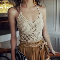 Retro Tassel Crop Top for Women 5