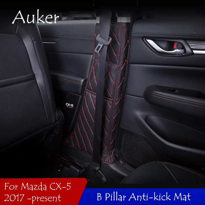 

Car B Pillar Anti-kick Mat Pad Cushion Cargo Liner Protective Dust-proof Case Accessories Styling for Mazda CX-5 KF 2017-2023
