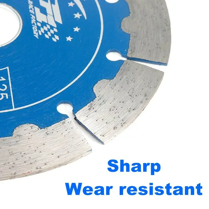 125mm Wood Cutting Disk Diamond Saw Blades Wood Cutter Multitool Angle Grinder Accessories For Woodworking Cutting Wood Saw Disc 2