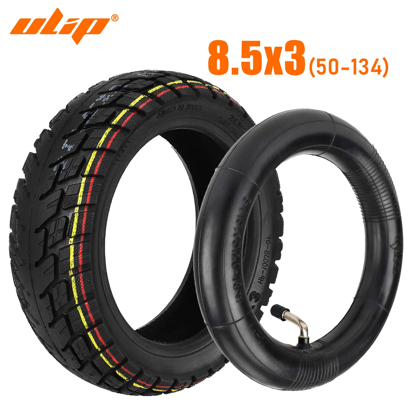 Ulip 8.5x3 Thicken Tubeless Tire & Ulip 8 1/2x2 Inner Tube For Kirin G2 Pro Electric Scooter VSETT 9+ Zero8/9 Off-road Tyre 8.5*3 scooter accessories,scooter tire