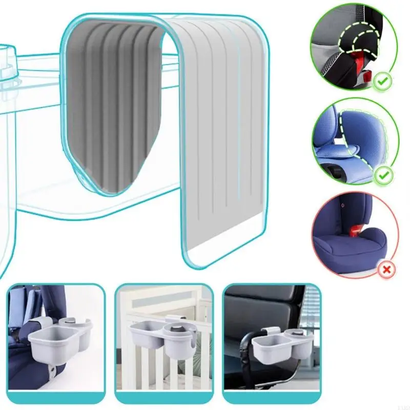 KXRD Convenient Toddler Cup Holder Easy to Install Cup Holder Not Slip Base Bottle Quick Installs for Travel Parents