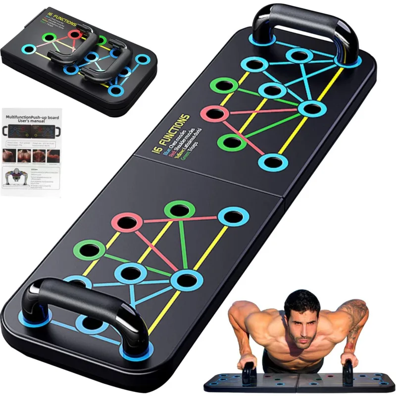Push Up Board Portable MultiFunction Foldable for Home Gym push up bar,folding push up board,push up board