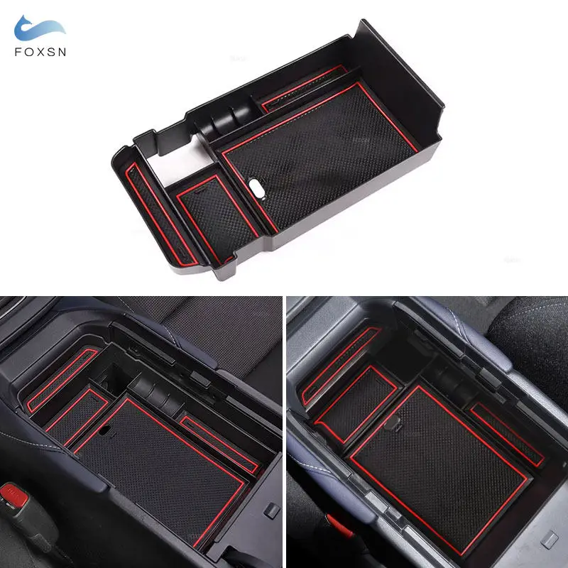 

Черный подлокотник из АБС-пластика для стайлинга автомобиля, подлокотник с центральным управлением, коробка для хранения, чехол для Mazda CX-30 CX 30 2019 2020 LHD