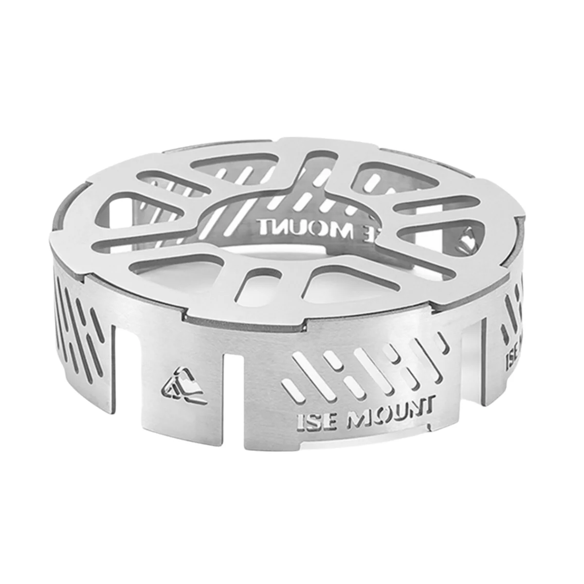 BAAU Windproof Screen Stainless Steel Cassette Stove Windproof Ring High-Temperature Resistant Camping Picnic Cooking Part