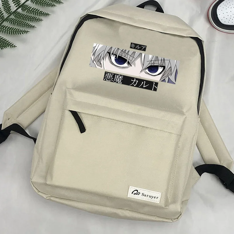 

Рюкзак Hunter x Hunter для мужчин и женщин, сумка для ноутбука в стиле аниме