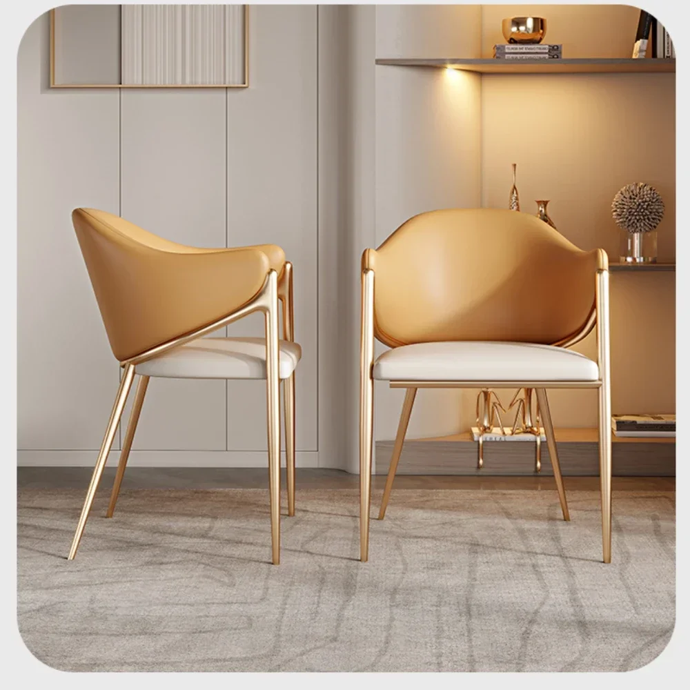 Description Picture 5 of itemItalian Relax Kitchen Chairs Luxury Floor Designer Dining Room Chairs Office Individual Mobili Cucina Home Furniture MQ50CY