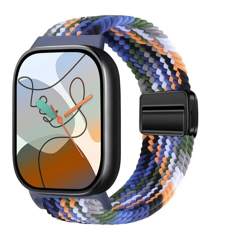 Magnetic Nylon Breathable Braided Sport Watchband Bracelet Accessories