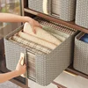 1/3PCS Collapsible Clothing Organizer Thicken Clothes Storage Bag Pants Sweater Storage Cabinets Drawers Organizer Containers 3