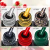 7ML Green Gel Nail Polish Autumn Winter Nails Red Glitter Semi Permanent Varnish Soak Off UV LED Nail Art Gel Polish Manicure 5