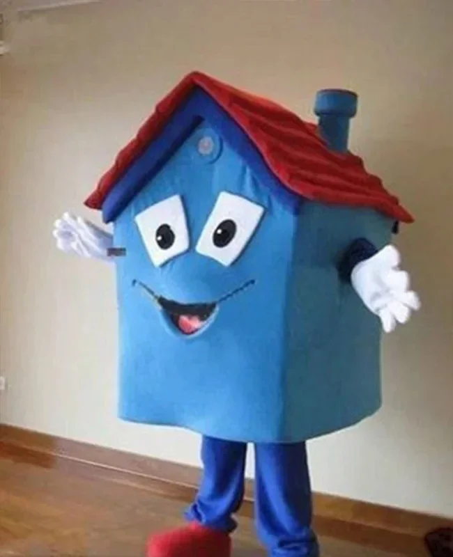 

House Mascot Costume Cartoon Apparel Cosplay Fancy Dress for Halloween Christmas costume cartoon costume suit
