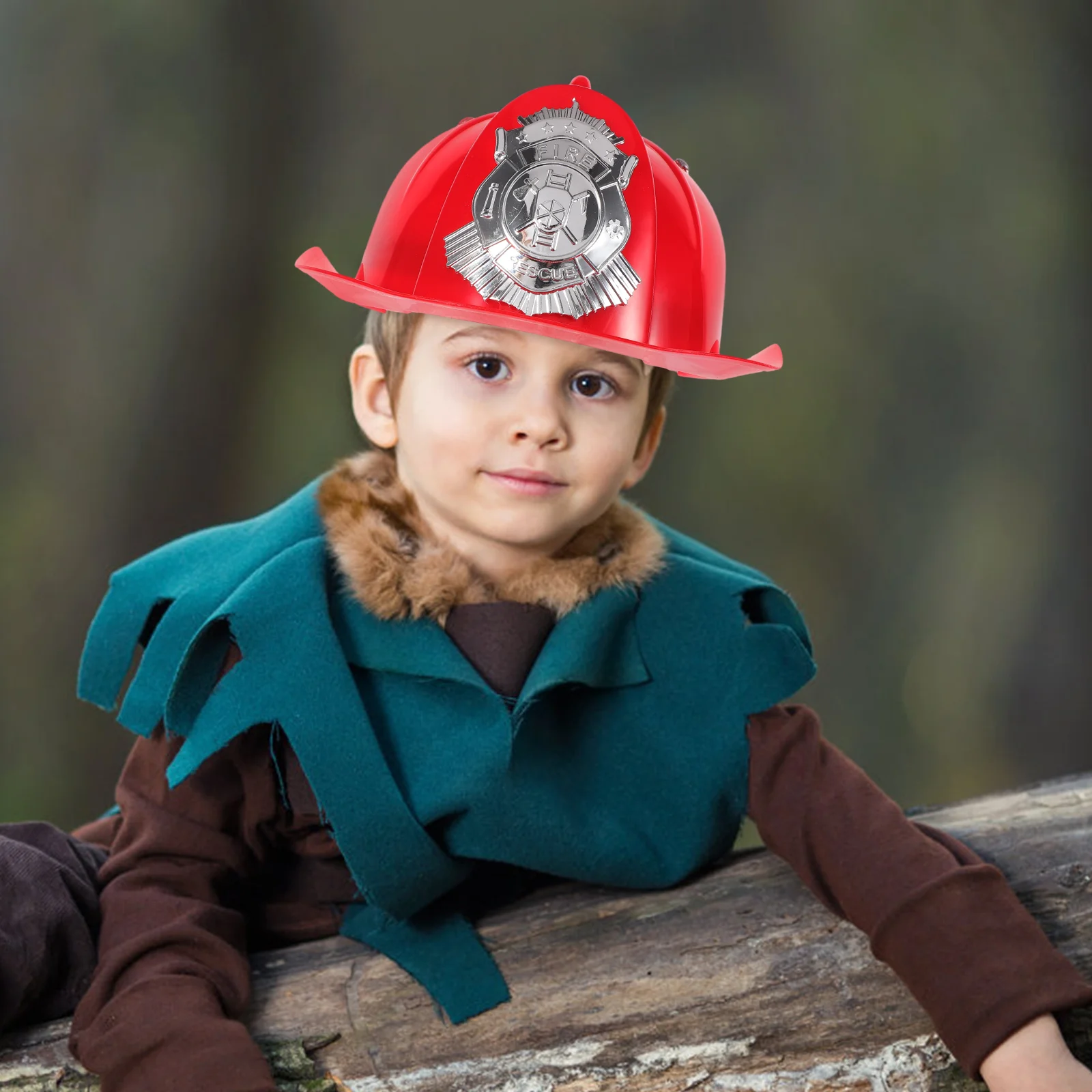 

Kids Fireman Firefighter Hats Boys Girls Pretend Role Play Fancy Dress Accessories Kids Halloween Party Role Play Props