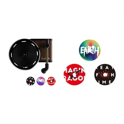 Retro Vinyl Record Player Car Air Freshener and Aromatherapy Diffuser Clip (Aroma Diffuser)