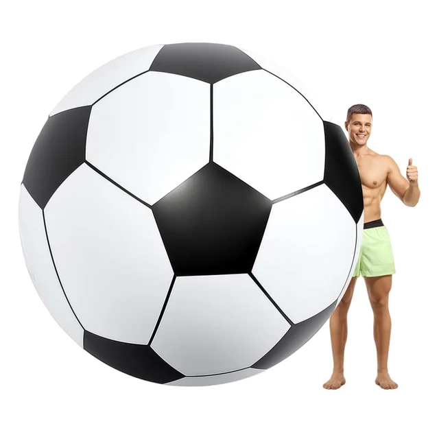 Outdoor Games inflatable toys grass soccer ball school fun sports ball beach Ball Thickened PVC Inflatable Giant Football 3