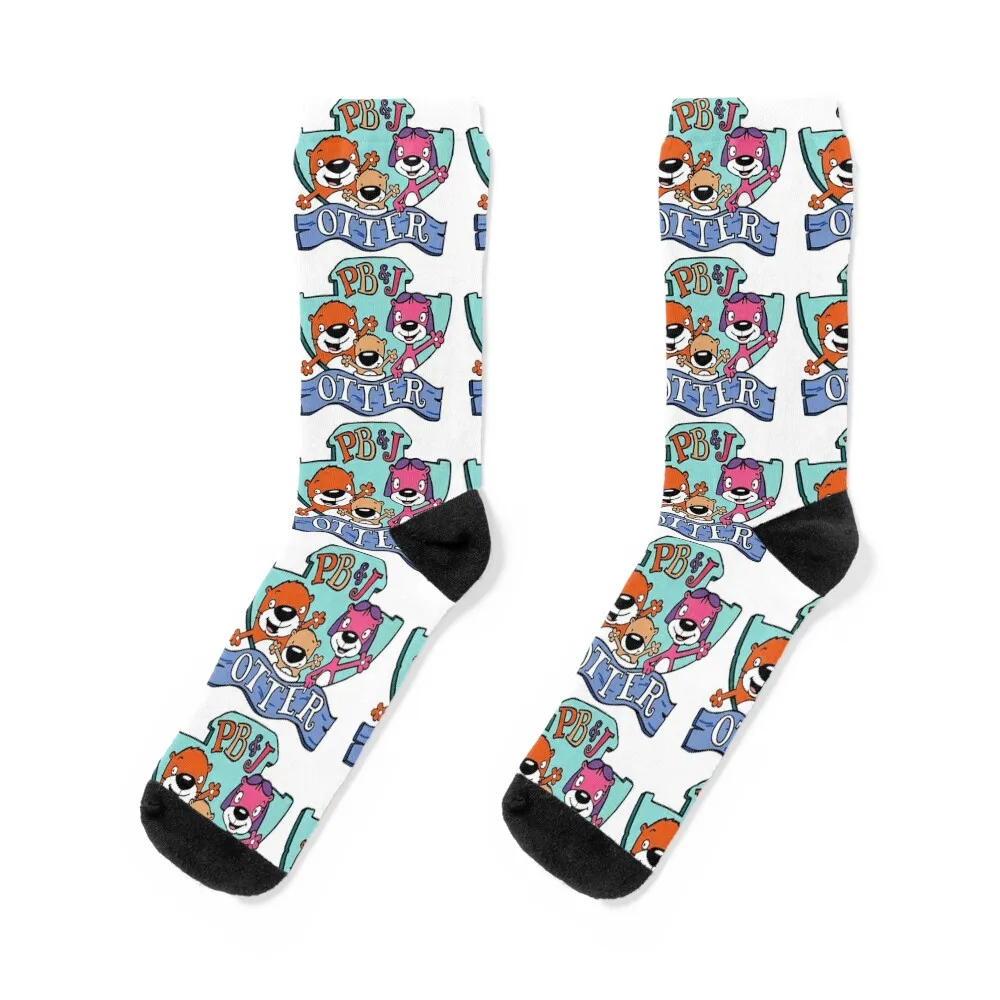 

PB And J Otter Socks new year cool Christmas Socks For Women Men's