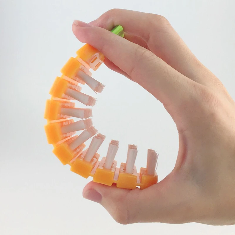 Multifunction Vegetable Fruit Cleaning Brush Flexible Potato Carrot Cucumber Cleaning Brush Kitchen Tools Accessories