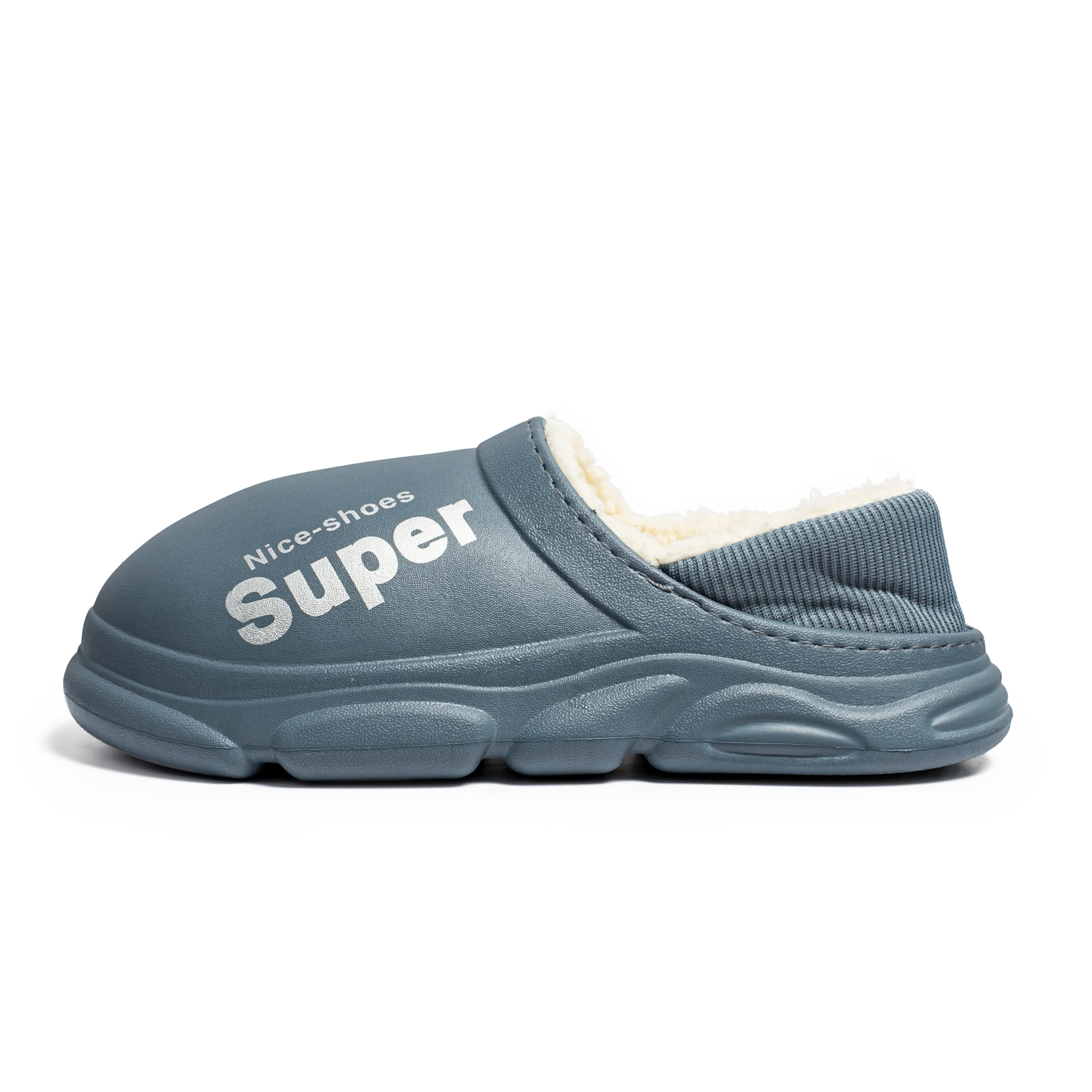 

2024 New Indoor Insulation Cotton MopPlush And Warm Winter High Help Work Clothes Short Boots Zippered Lazy Shoes
