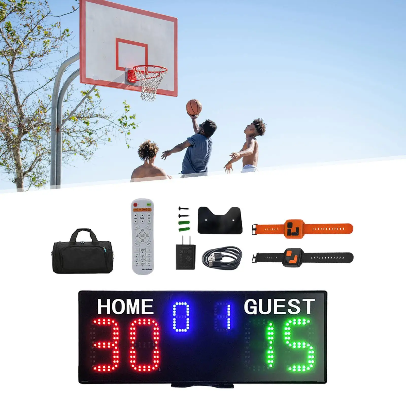 Digitaal LED scorebord voor voetbal en hockey / advertentie reclame LED scherm kopen? digitaal