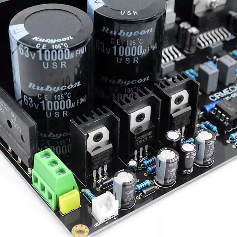1 Piece Multifunctional Convenient Practical Portable 2.0 Power Amplifier Board Module As Shown Stereo High Power
