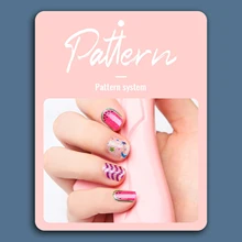 

Kids Nail Art Kit Peelable 40 Pcs Nail Stickers Press-On DIY Nail Machine Beauty Makeup Toy For Girls Gift Toy For Birthday