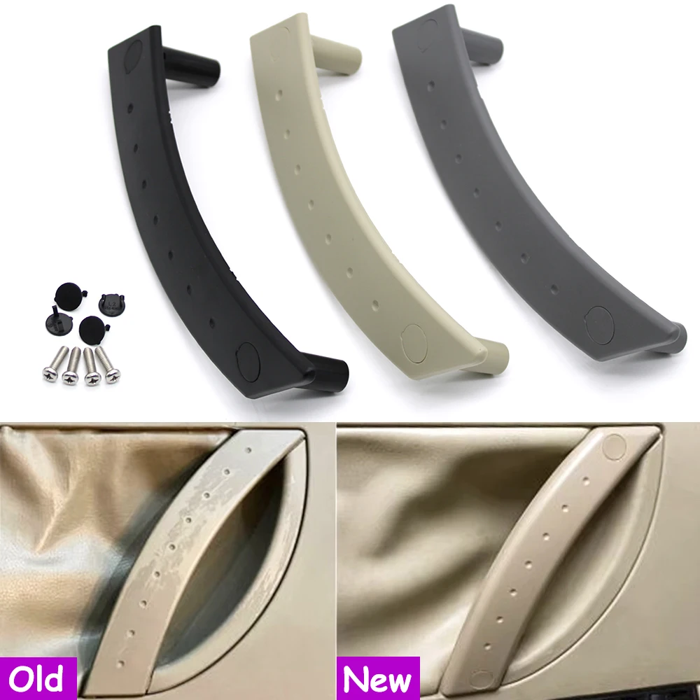 1/2PCS Car Interior Left Right Door Pull Handle Cover Panel Replacement For Volkswagen VW Beetle 2000-2010 1C0867171A2QL