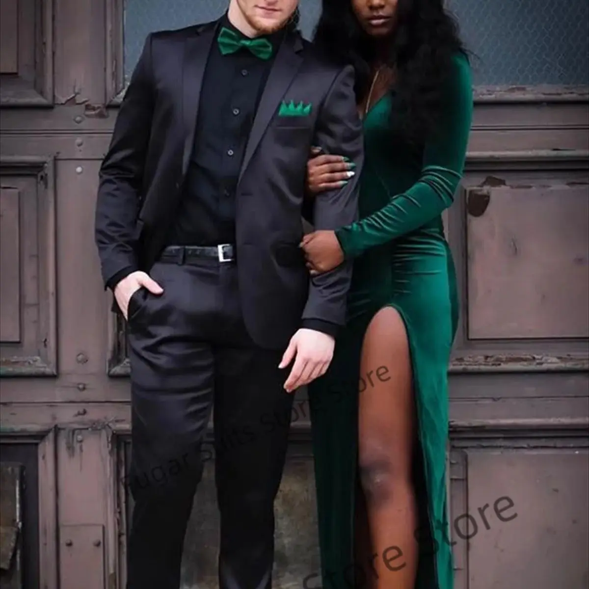 Fashion Black Wedding Men's Suits Slim Fit Notched Lapel Groom Formal Tuxedos 2Pieces Sets Business Male Blazer Trajes De Hombre