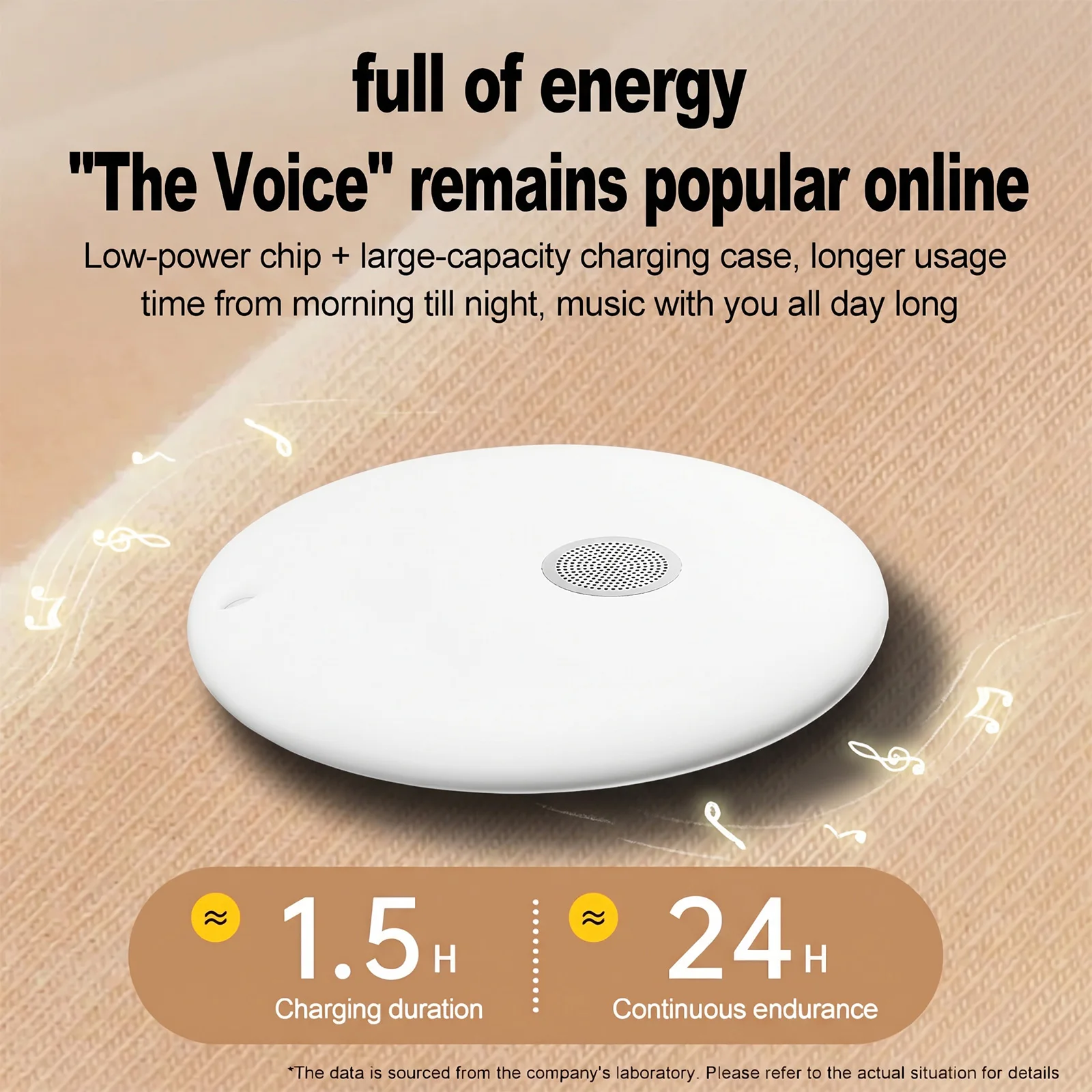 Wireless Bluetooth Mini Bone Conduction Sleep Speaker